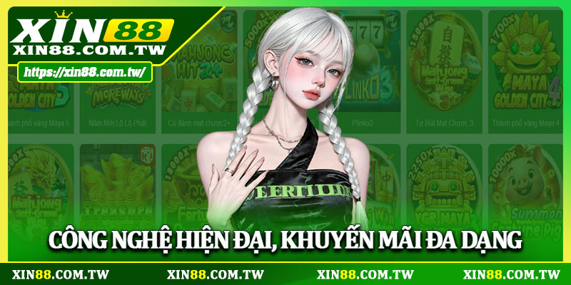 Công nghệ hiện đại, khuyến mãi đa dạng