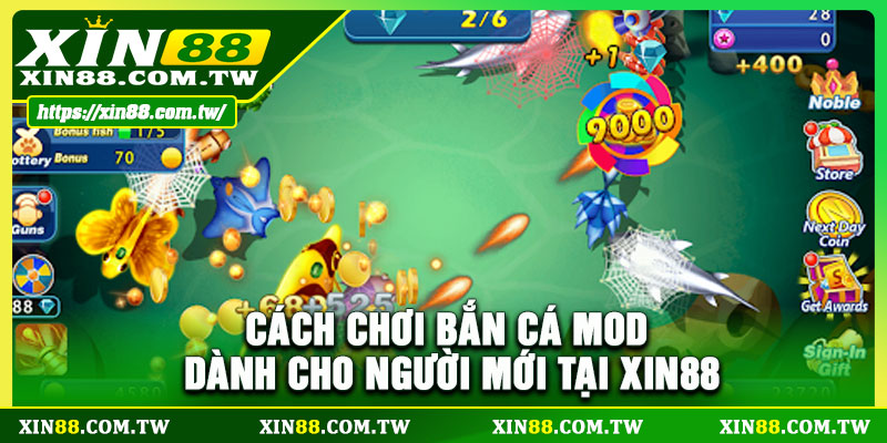 Cách chơi Bắn Cá Mod dành cho người mới tại Xin88